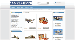 Desktop Screenshot of macheteshop.ro